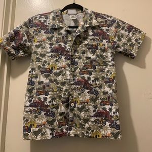 Harley Davidson Hawaiian Youth Shirt